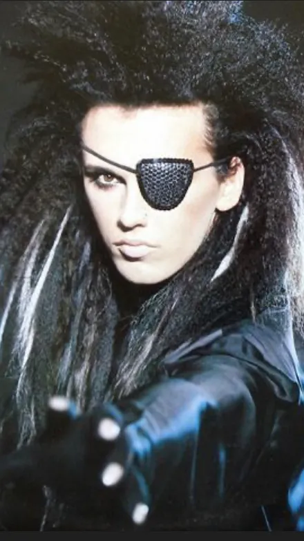 ai character: Pete burns background