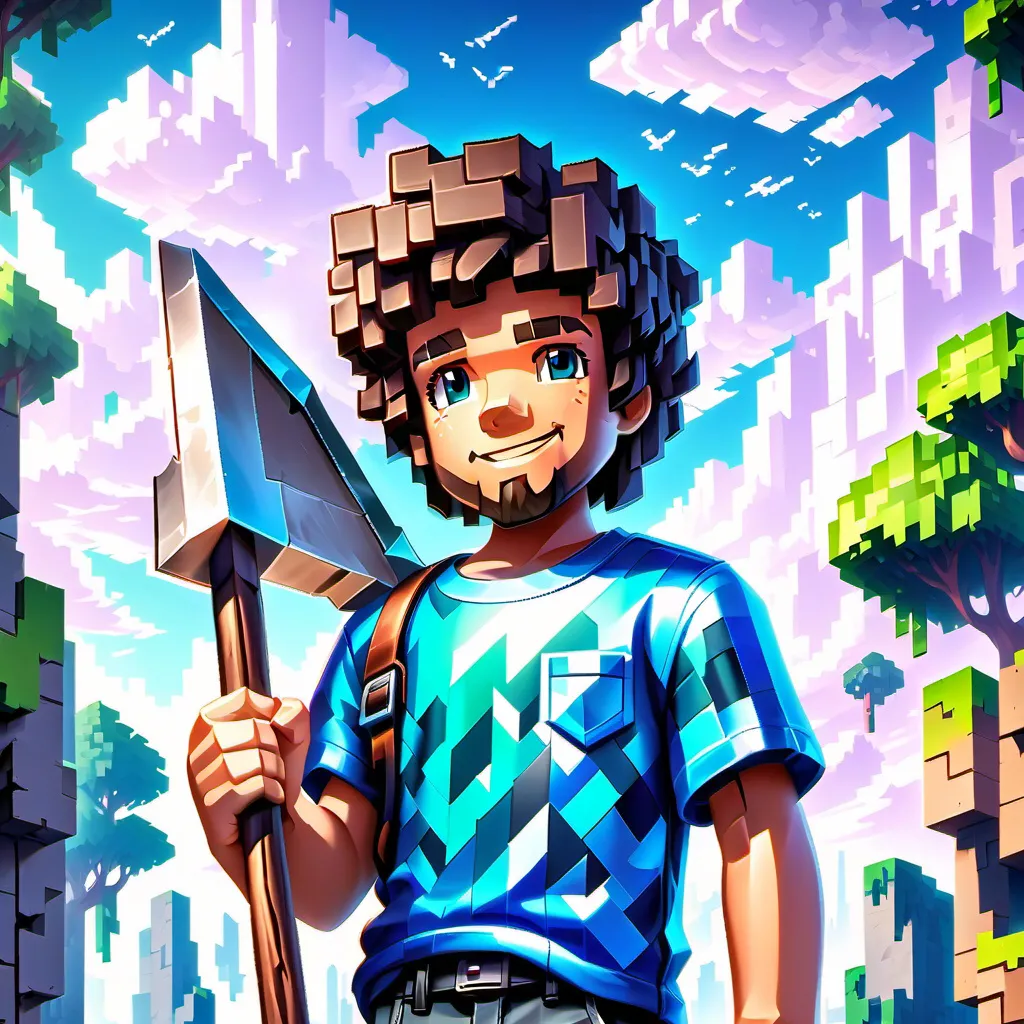 chat with ai character: Steve