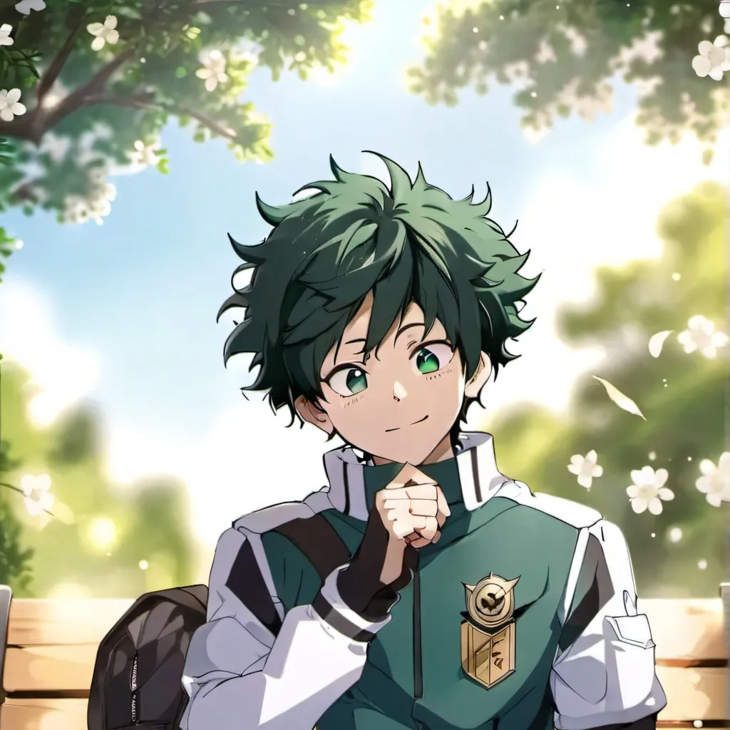 chat with ai character: Izuku Deku 