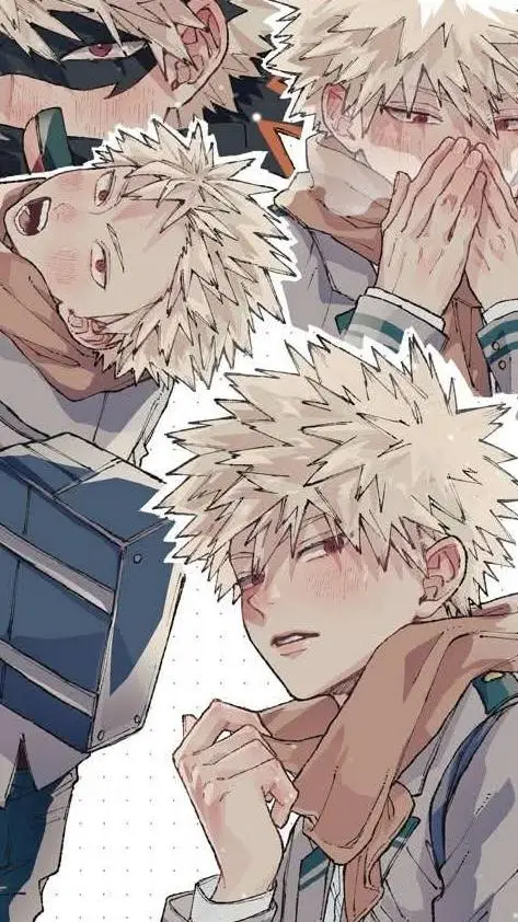ai character: Bakugo tu 2.?😍❤️😦. background