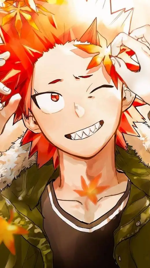 ai character: kirishima y tú🍁✨ background