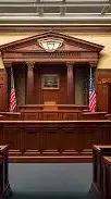 ai character: Gaming court background