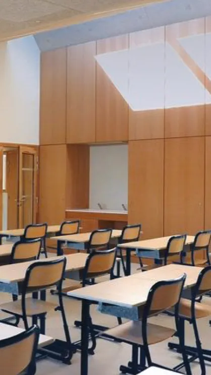 ai character: Classroom background