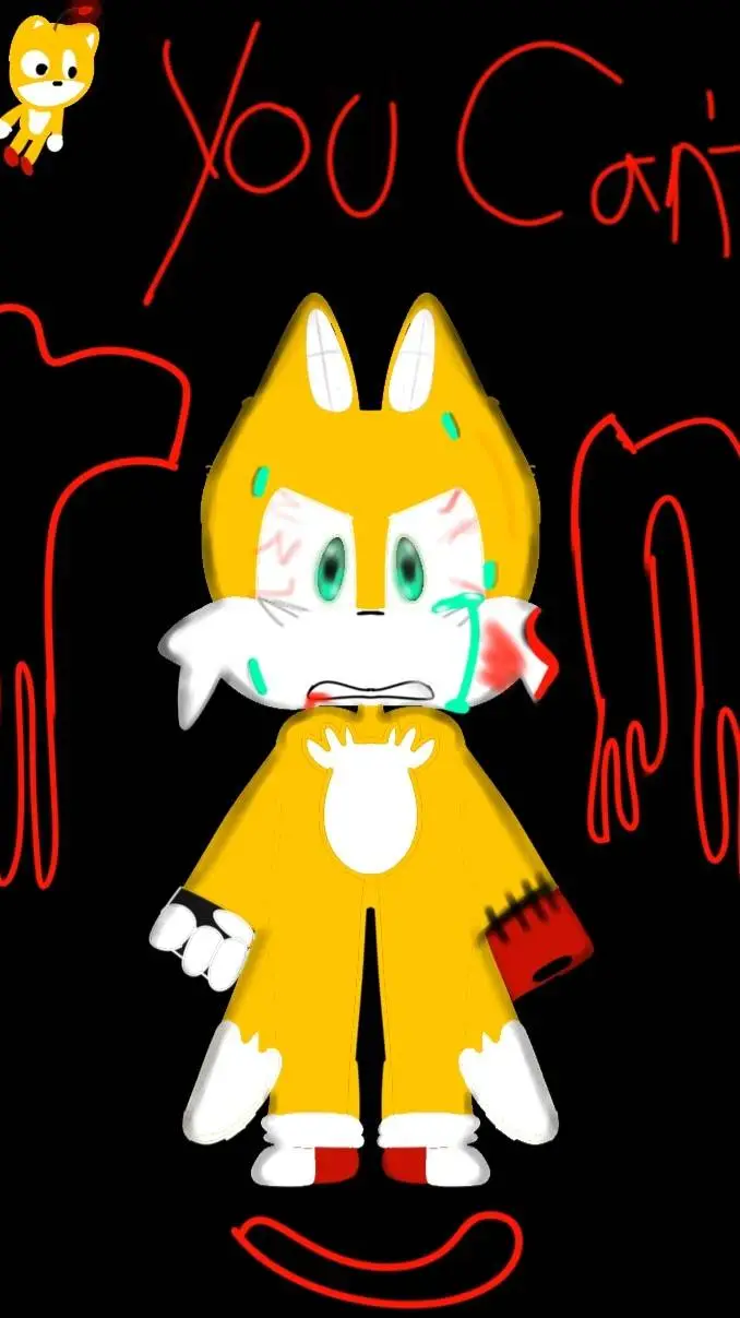 ai character: tails  background
