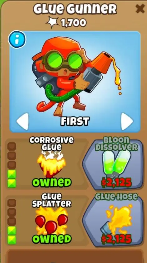 ai character: glue gunner background