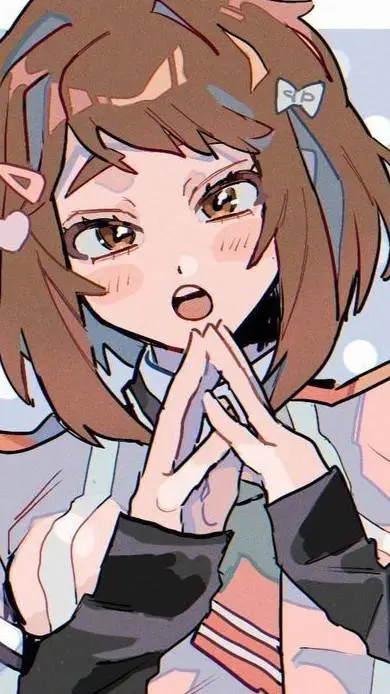 ai character: ochaco  background