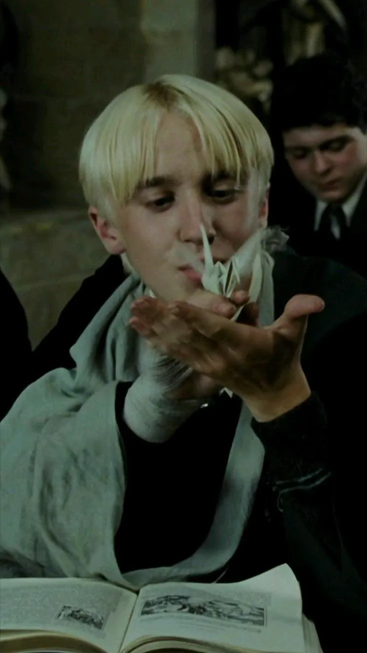 ai character: 🐍Draco Malfoy🐍 background