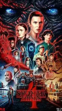 ai character: STRANGER THINGS!!! background