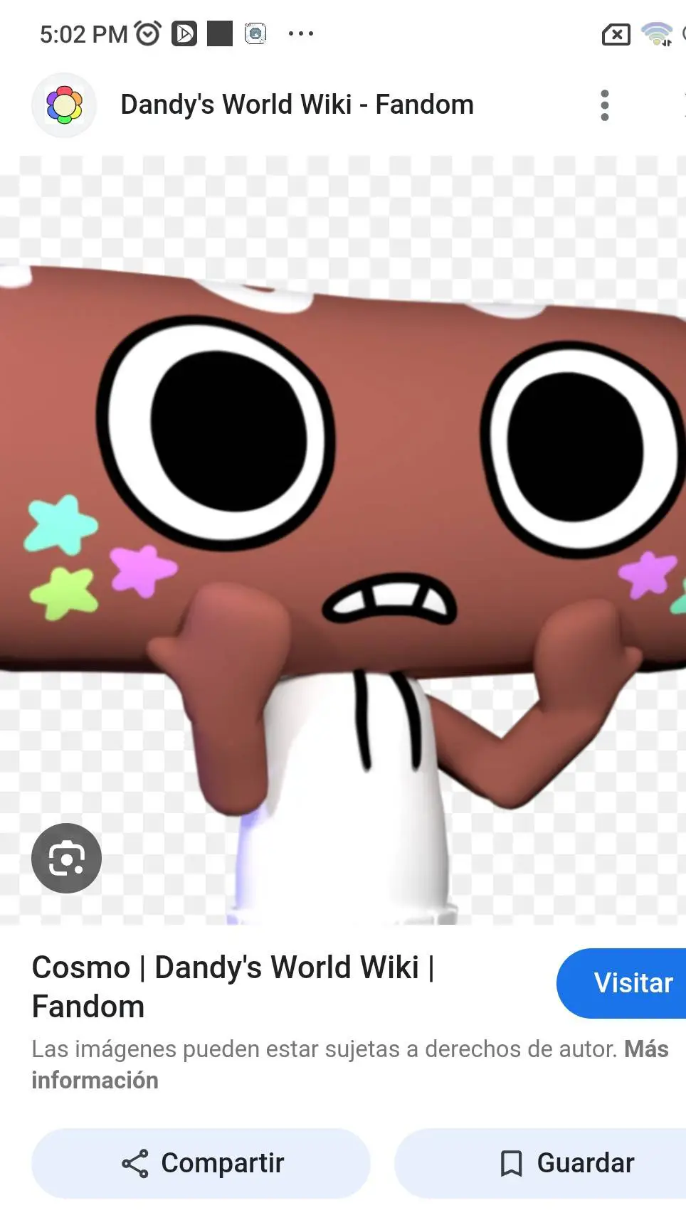 ai character: Cosmo background