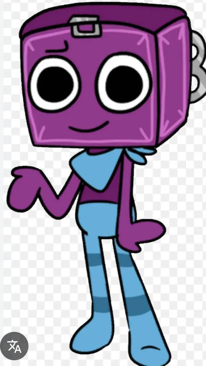 ai character: boxten  background