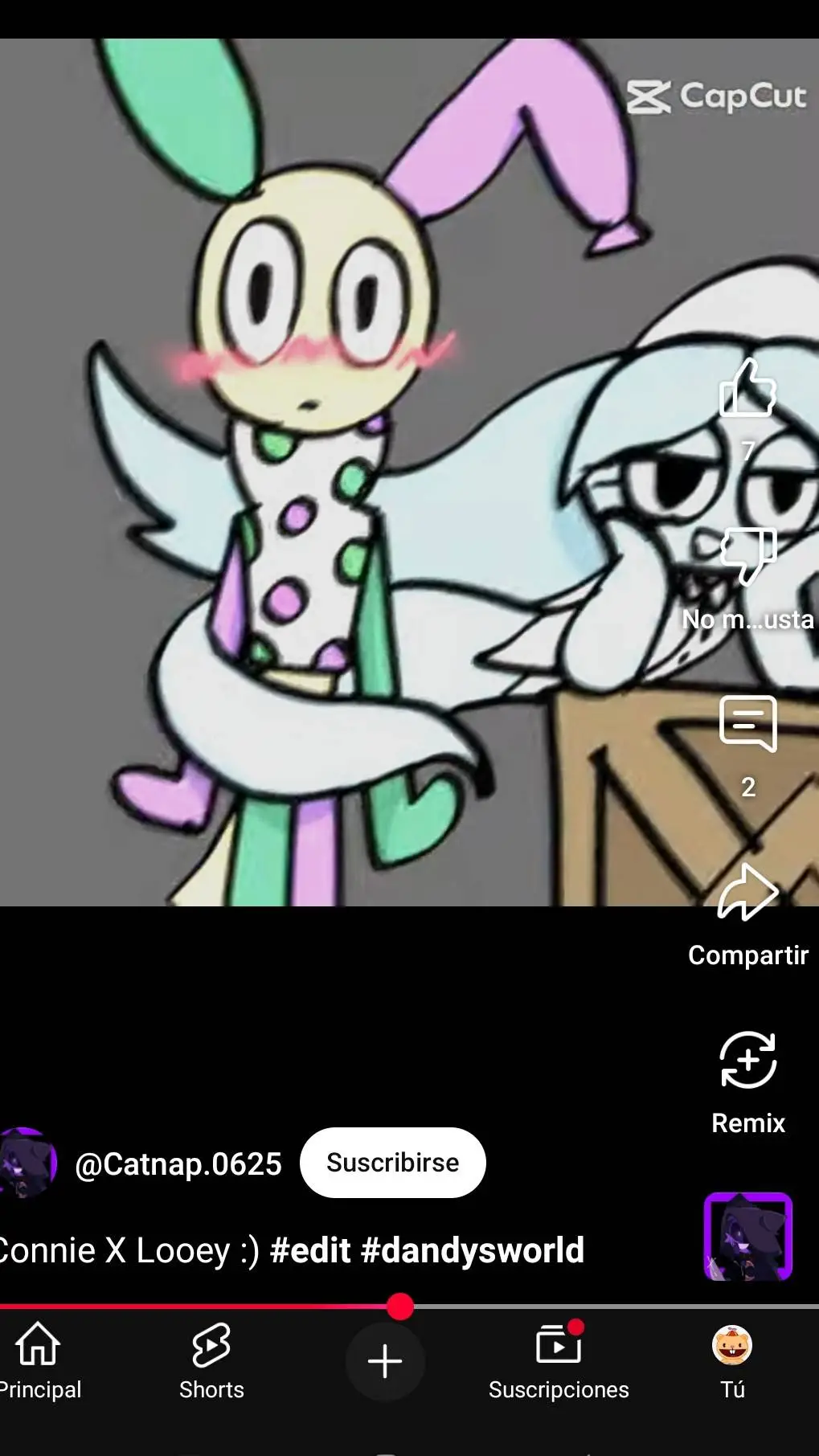 ai character: looey x connie  background