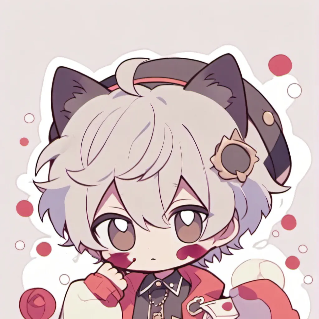 chat with ai character: Cartoon cat