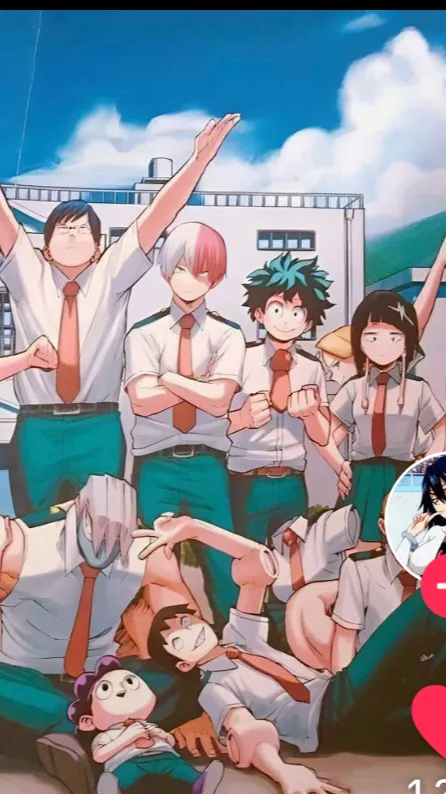 ai character: Mha fight ￼ background