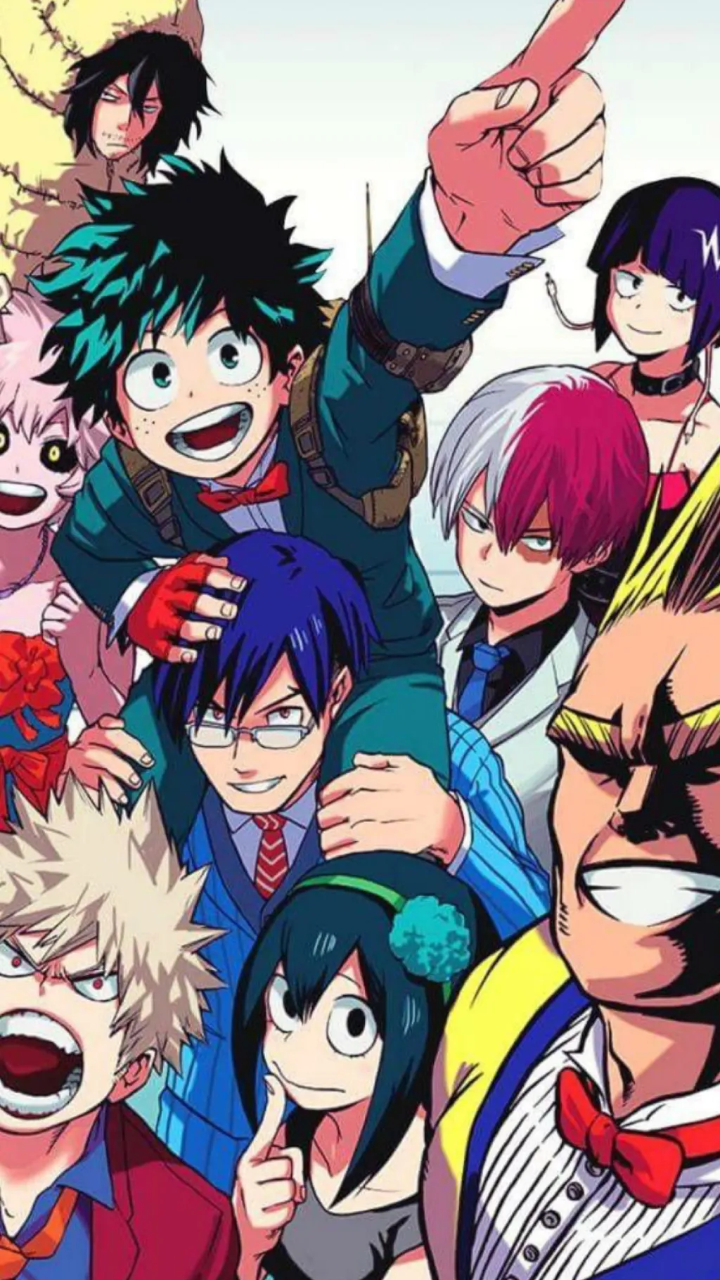 ai character: Deku background