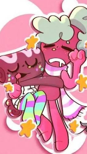 ai character: fruitcake background