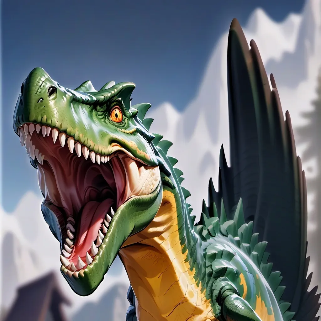 chat with ai character: Dinosaur | Island