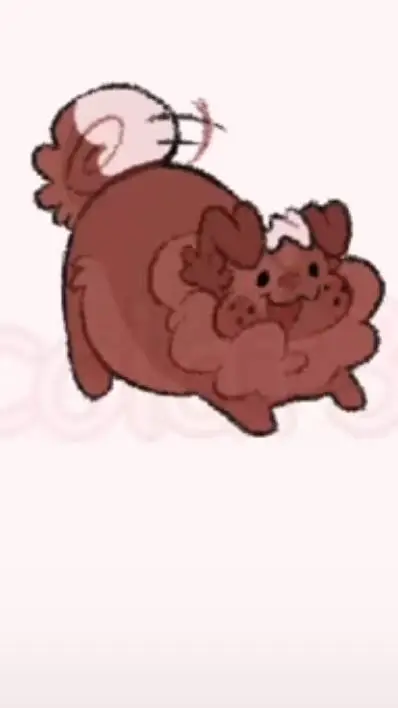 ai character: ! potato cosmo pov background