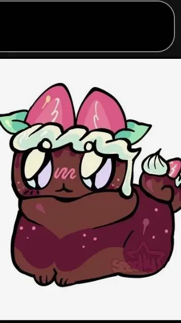 ai character: berryroll cosmo!! background