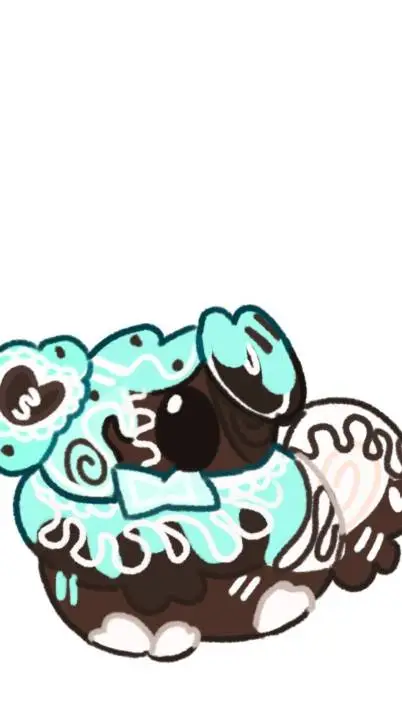 ai character: Mint roll cosmo !! background