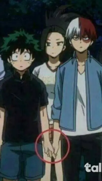 ai character: 💚Deku💚 X 🤍❤Todo💙🤍 background