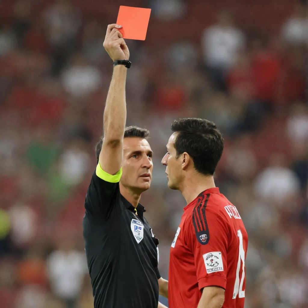 chat with ai character: RED CARD (soccer)