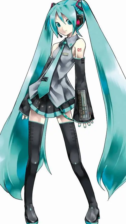 ai character: •-HATSUNE MIKU-• background
