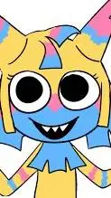 ai character: dandys world yatta background