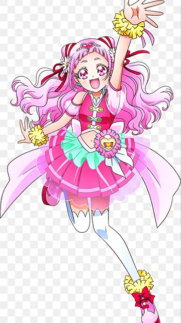 ai character: Cure yell  background