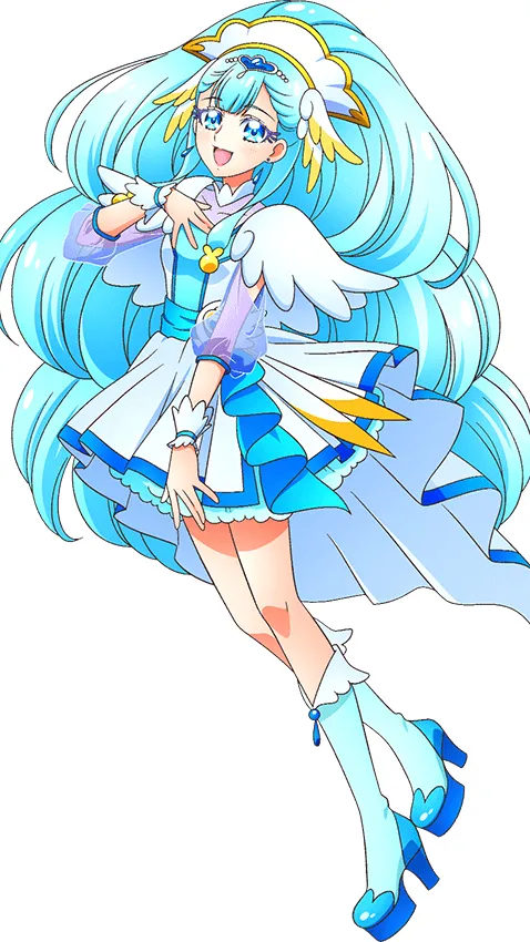 ai character: Cure ange  background