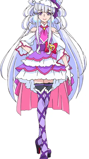 ai character: Cure Amour  background