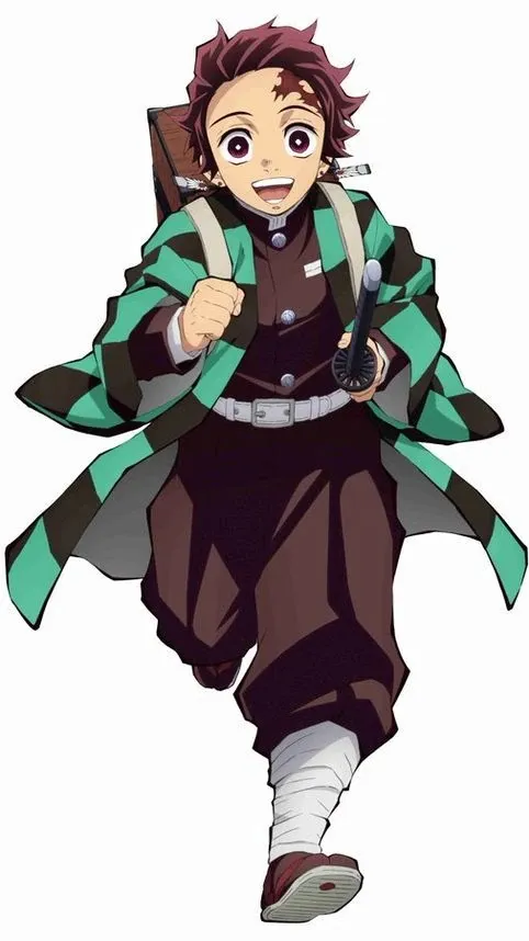 ai character: Tanjiro Kamado  background