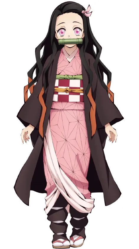 ai character: Nezuko  background