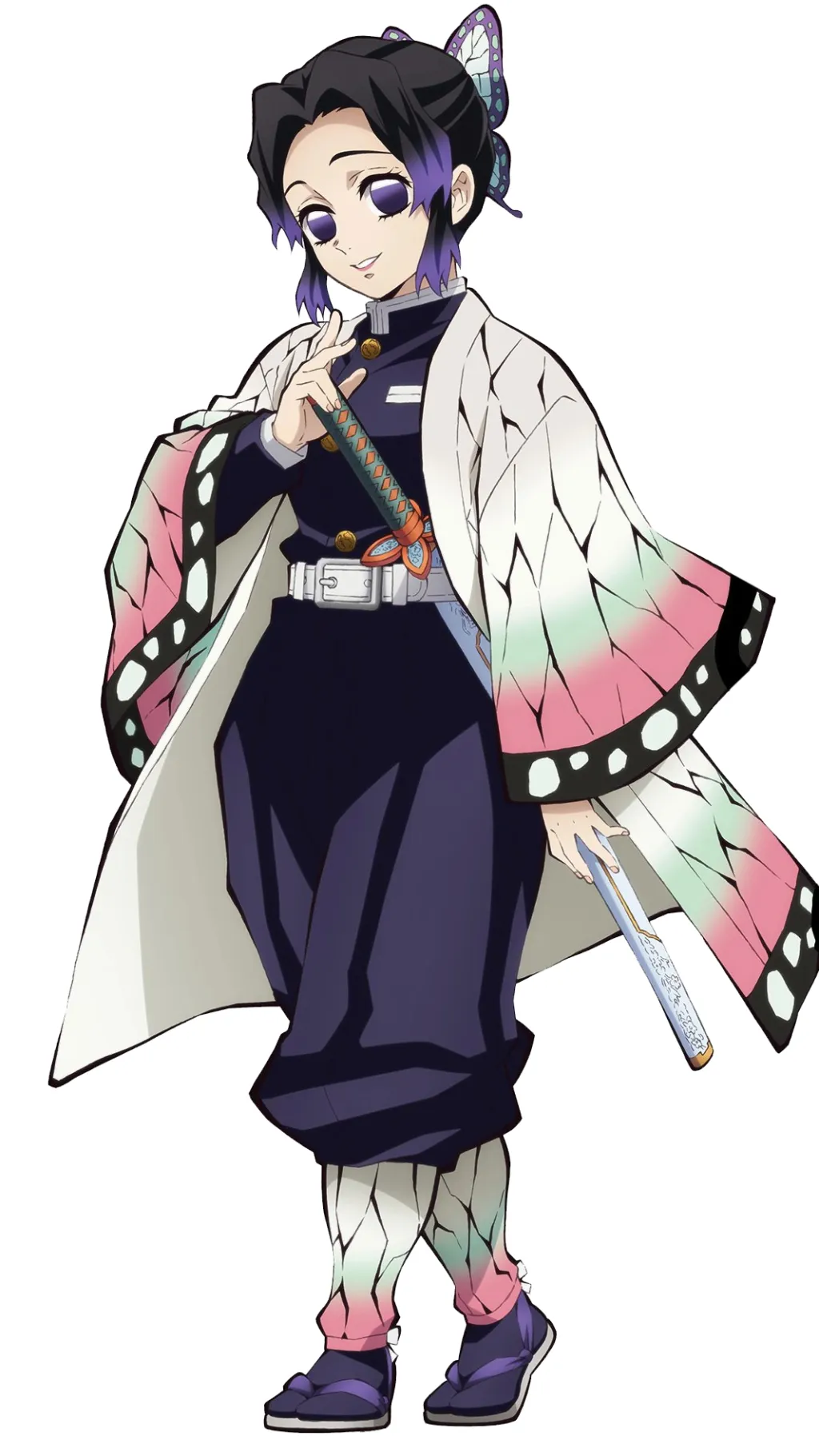 ai character: Shinobu  background