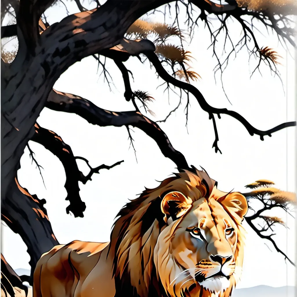 chat with ai character: lion pride 