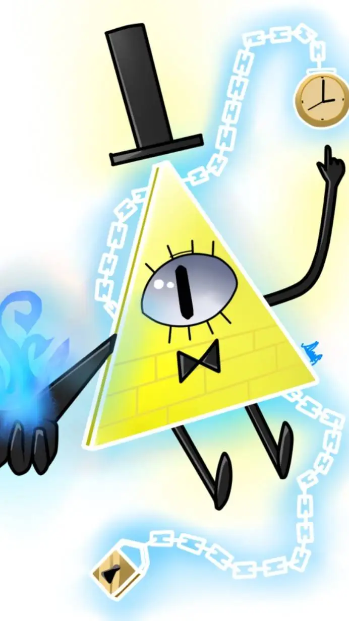 ai character: Bill cipher  background
