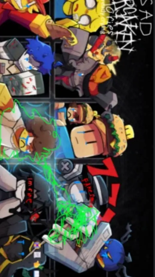 ai character: Forsaken Sad background