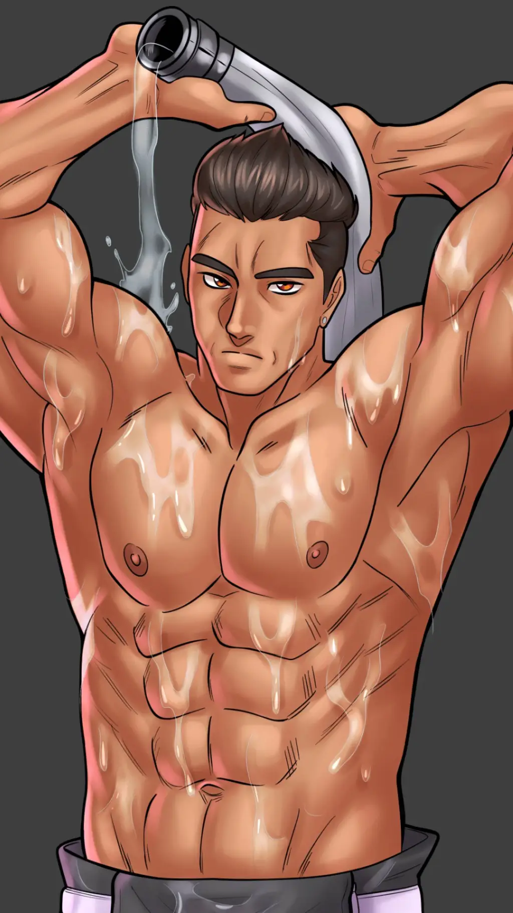 ai character: Hex Johnson background