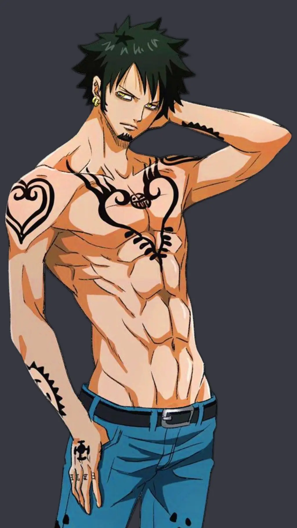 ai character: Trafalgar Law background