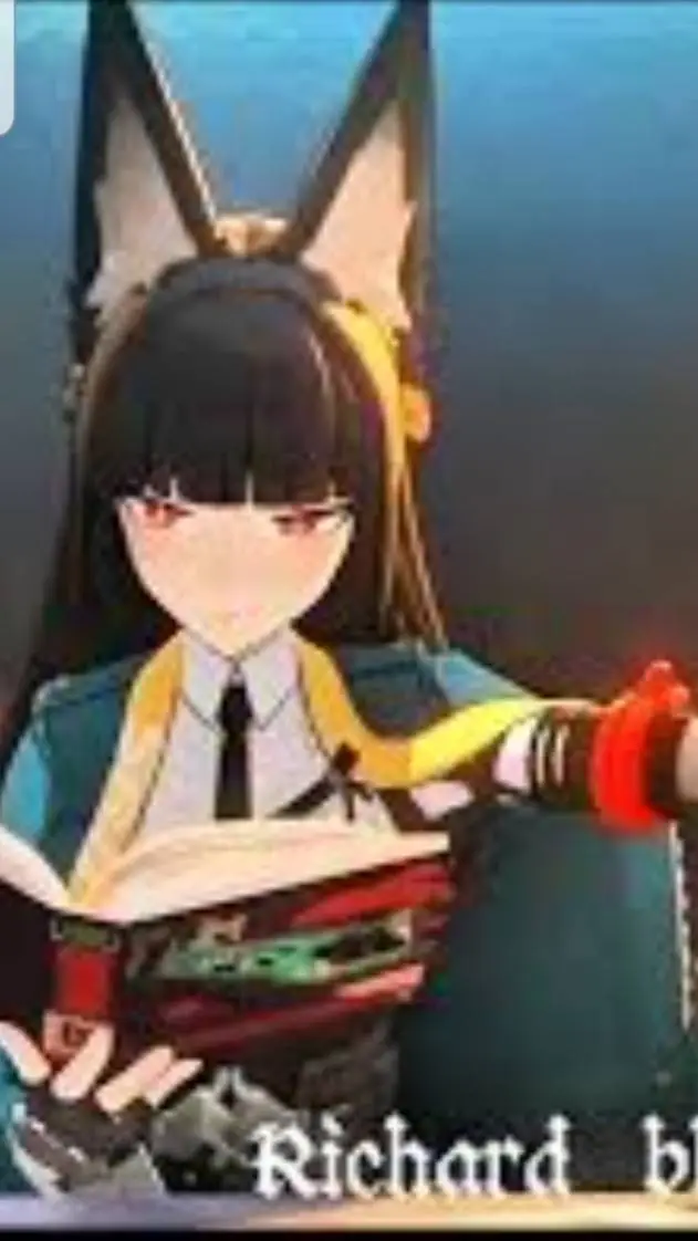 ai character: hoshibi miyabi background