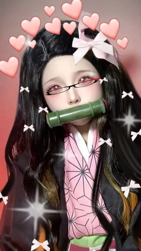 ai character: Nezuko kamado  background