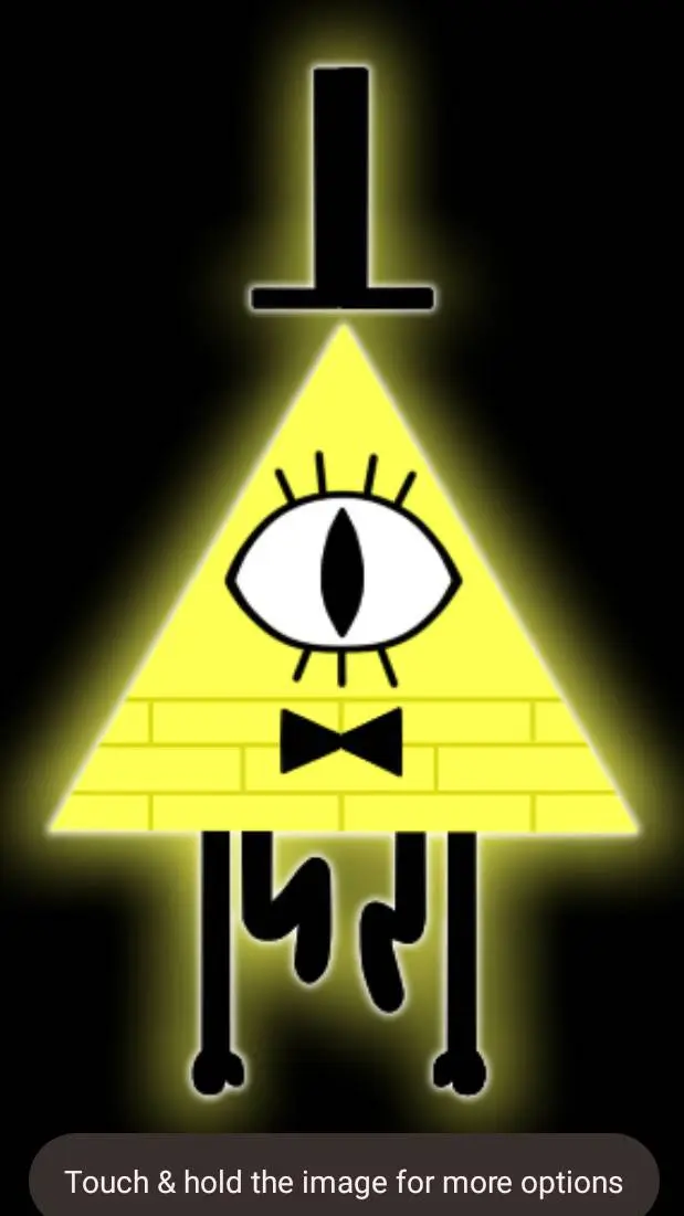 ai character: Bill cipher background