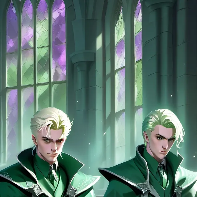 chat with ai character: Slytherin boys 💚