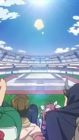 ai character: mha sports festiva background