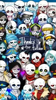 ai character: Sans au background