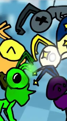 ai character: little warzone  background