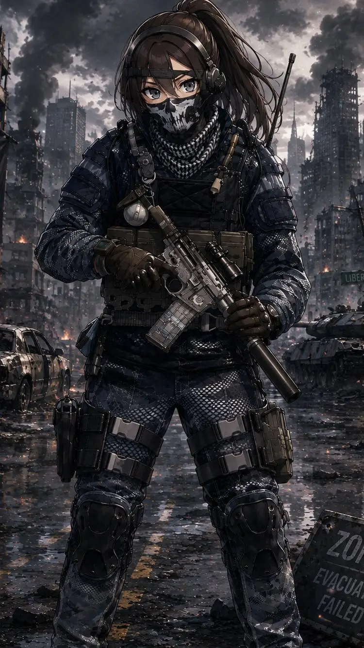 ai character: Cpt. Rosie Heath background