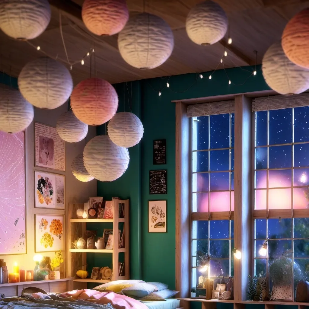 chat with ai character: Sleepover🌹🎉✨