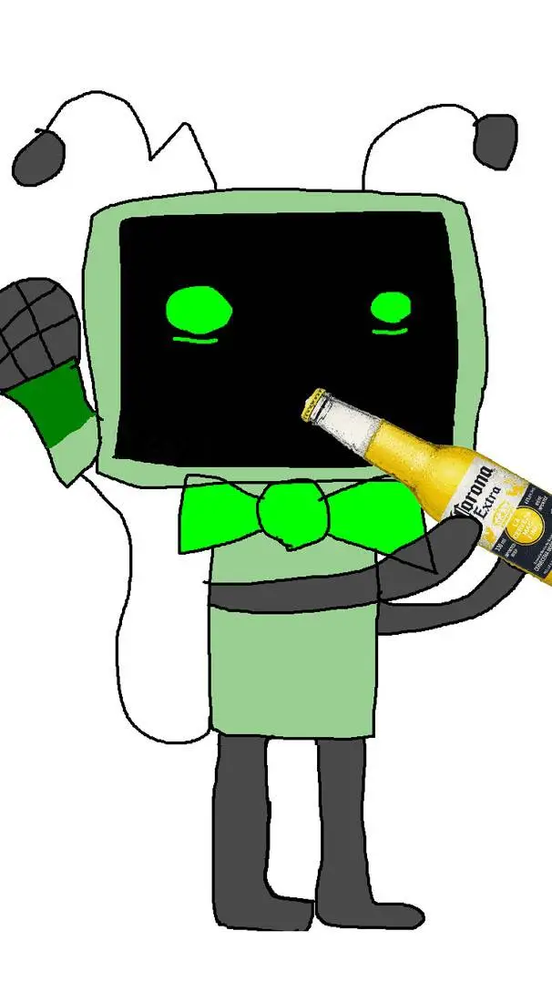 ai character: vee 👍🏽 background