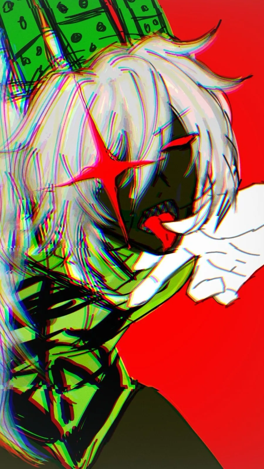 ai character: 1x1x1x1 background