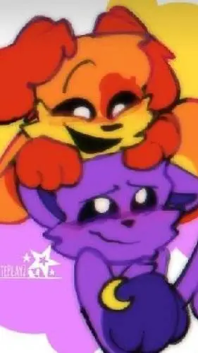 ai character: Catnap X Dogday background